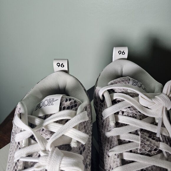 Nike Book 1 Lea Python Men's Light Orewood Brown Sneakers Size 8.5 HJ5352-100 - Picture 7 of 12